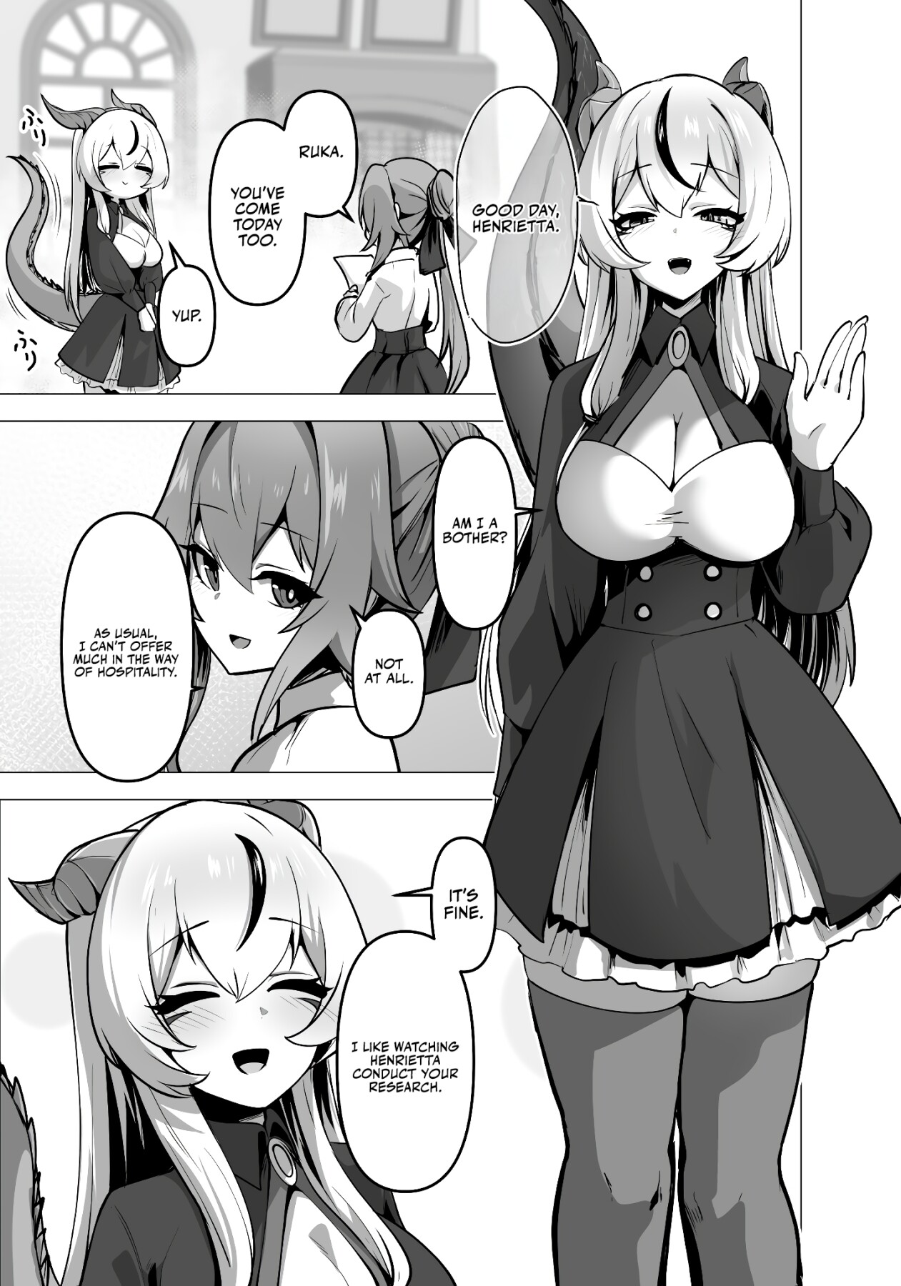 Hentai Manga Comic-The Daughter of the Strongest Dragon Race Won't Stop Begging for a Baby, So I'll Teach Her a Lesson with My Futanari Cock-Read-17